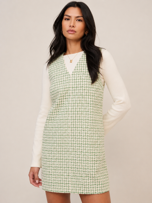Chic Check Dress