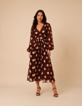 Long Sleeve Polka Dot Dress