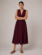 Modern Panelled Waist Dress