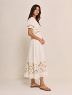 Vintage Inspired Embroidered Dress